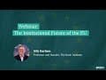 Webinar: The Institutional Future of the EU